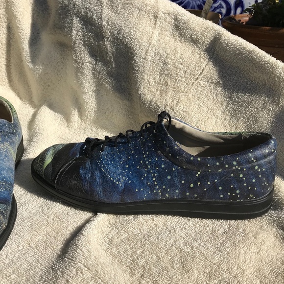 Icon art leather sneakers, LA Lights, 10M - Picture 3 of 10